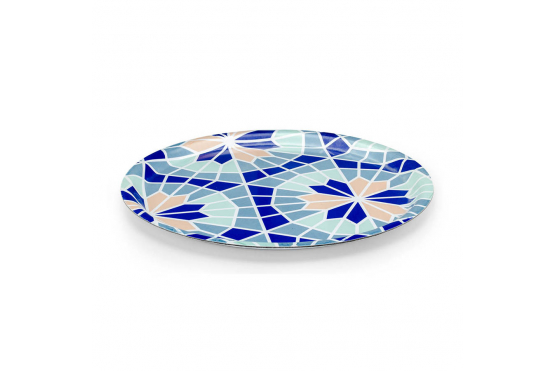 Printed Round Kraft Tray